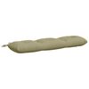 vidaXL Bankkussen VIANEN 100% Polyester Lichtgroen 120 x 30 x 12 cm