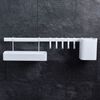 Excellent Houseware 8-delige Keukenorganizer zwart