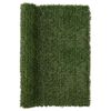 vidaXL Kunstmatige omheining Lichtgroen 1,5 x 4 m PVC en staal