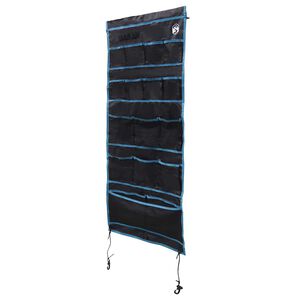 vidaXL Opslagzak met opslag Zwart en Blauw 125 x 48 cm oxford