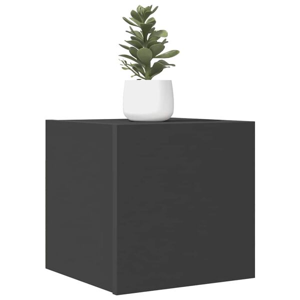 vidaXL Tv-wandmeubel 30,5x30x30 cm grijs