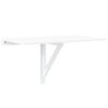 vidaXL Wandtafel inklapbaar 100x60 cm wit