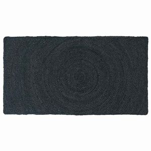 vidaXL Vloerkleden Donkergrijs 60 x 110 cm Jute