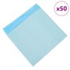 vidaXL Niet-geweven stof huisdier trainingspad 50 pcs Blauw en Wit