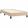 vidaXL Bedframe kunstleer cappuccinokleurig 80x200 cm