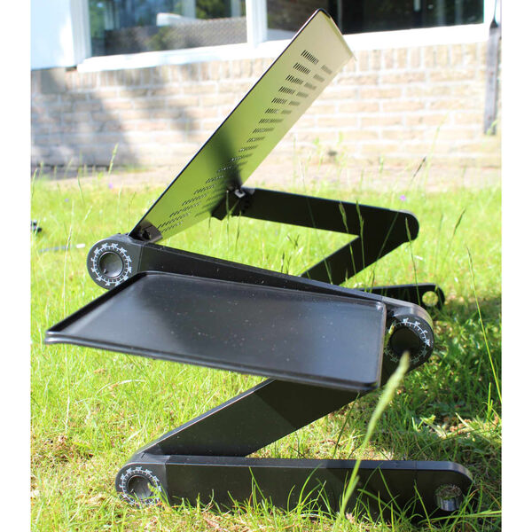 United Entertainment Laptopstandaard multifunctioneel zwart