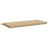 vidaXL Bankkussen SOEST 100% Polyester Beige 120 x 50 x 5 cm