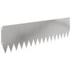 vidaXL Gazonrand 20 st 103 x 30 cm Staal zilver