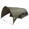 vidaXL Tunnel Tent met Waterdichte Regenhoes 10-persoons Legergroen