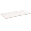 vidaXL Tafelblad rechthoekig 100x50x2,5 cm massief grenenhout wit