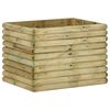 vidaXL Plantenbak verhoogd 80x60x60 cm ge&iuml;mpregneerd grenenhout