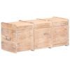 vidaXL Opbergkist 90x40x40 cm massief acaciahout