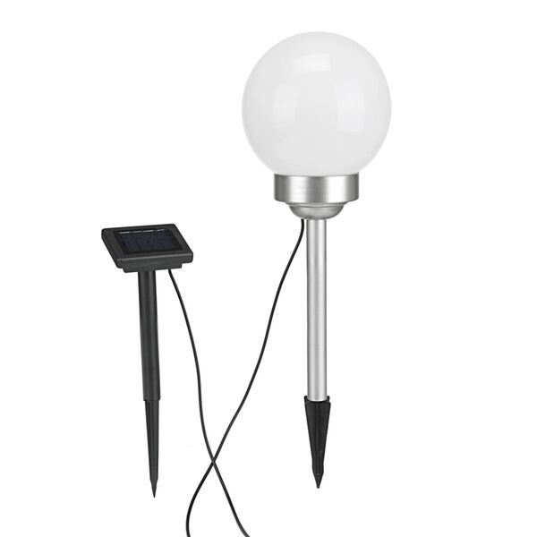 HI Tuinlicht LED bal roterend 15 cm