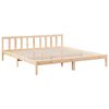 vidaXL Bedframe extra lang zonder matras massief grenenhout 200x220 cm