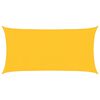vidaXL Zonnezeil 160 g/m&sup2; 2x4 m HDPE geel