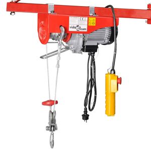 vidaXL Elektrische lier 500 W 100/200 kg