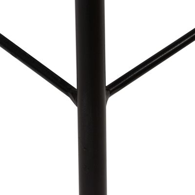 vidaXL 5-delige Barset zwart