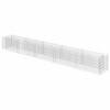 vidaXL Gabion plantenbak verhoogd 450x50x50 cm gegalvaniseerd staal