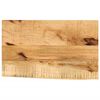 vidaXL Tafelblad met natuurlijke rand 50x20x2,5 cm massief mangohout