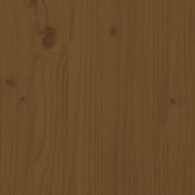 vidaXL Plantenstandaard 104,5x25x109,5 cm grenenhout honingbruin