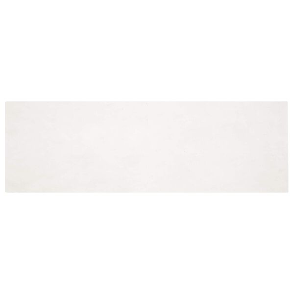 vidaXL Nep Konijnenbont Tapijt Olite Cr&egrave;me 80 x 250 cm Polyester