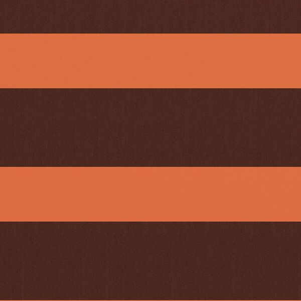 vidaXL Balkonscherm 75x400 cm oxford stof oranje en bruin