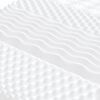 vidaXL Schuimmatras 7 zones hardheid 20 ILD 160x200 cm wit