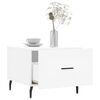 vidaXL Salontafels 2 st 50x50x40 cm bewerkt hout wit