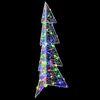 vidaXL Kerstboom met 100 LED Multikleur 120 cm Acryl