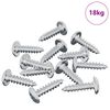 vidaXL Bout 13636 pcs Zilver M4 x 16 mm Staal