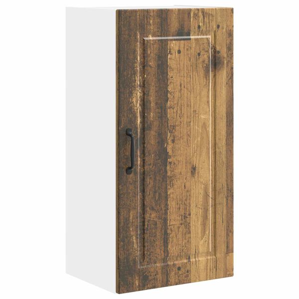 vidaXL Keukenkast met plank Oudhout 40 x 31 x 80 cm Bewerkt hout