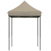 vidaXL Partytent Taupe 200 x 200 x 306 cm Oxford Stof