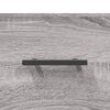 vidaXL Hoge kast 69,5x31x115 cm bewerkt hout grijs sonoma eikenkleurig