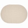 vidaXL Vloerkleed ZIZUR Cr&egrave;mekleurig 200 x 140 cm Polypropyleen