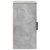 vidaXL Badkamer Kast Wandgemonteerd Beton Grijs 30 x 31,5 x 61 cm