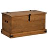 vidaXL Opbergkist HALDEN 91x48x47 cm massief grenenhout