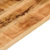 vidaXL Tafelblad rechthoekig 90x80x3,8 cm massief ruw mangohout
