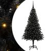 vidaXL Kerstboom Zwart 150 cm PVC