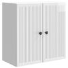 vidaXL Wandkast 59 x 31 x 60 cm Bewerkt hout Hoogglans Wit
