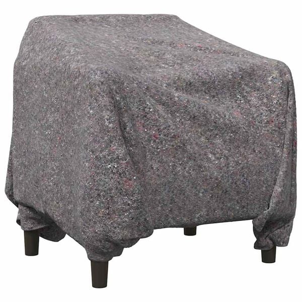 vidaXL Verhuisdekens 25 pcs Grijs 150 x 200 cm Stof