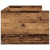 vidaXL Dagbed met hoofdeinde Oud Hout 90 x 190 cm Bewerkt hout