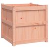 vidaXL Plantenbak 60x60x60 cm massief douglashout