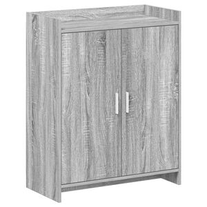 vidaXL Schoenenkast Grijs Sonoma 73,5 x 36 x 92 cm Bewerkt hout