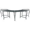 vidaXL Boom bank 4-Aantal zitplaatsen 160 x 80 x 44 cm Staal