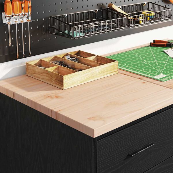 vidaXL Garagekasten 2 st spaanplaat zwart