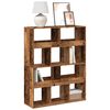 vidaXL Boekenkast 100x33x125,5 cm bewerkt hout oud houtkleurig