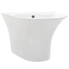 vidaXL Wasbak Wit 47 x 45 x 37 cm Geglazuurd Keramiek
