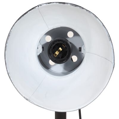vidaXL Bureaulamp 25 W E27 17x17x60 cm zwart