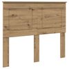 vidaXL Hoofdbord Artisan Eik 100 cm Geconstrueerd hout