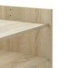 vidaXL Salontafel 100x50x50 cm bewerkt hout sonoma eikenkleurig